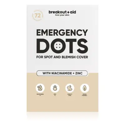 My White Secret Breakout + Aid Emergency Dots helyi ápolás pattanásos bőrre niacinamiddal és cin