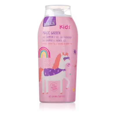 BIOBAZA Magic Garden tusfürdő gél testre és hajra gyermekeknek 250 ml