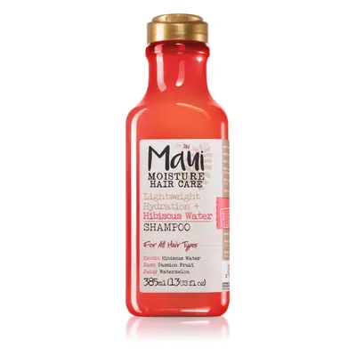 Maui Moisture Lightweight Hydration + Hibiscus Water sampon minden hajtípusra 385 ml