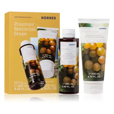 Korres Santorini Grape ajándékszett testre