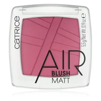 Catrice AirBlush Matt púderes arcpír matt hatással árnyalat 150 Wine Time 5.5 g