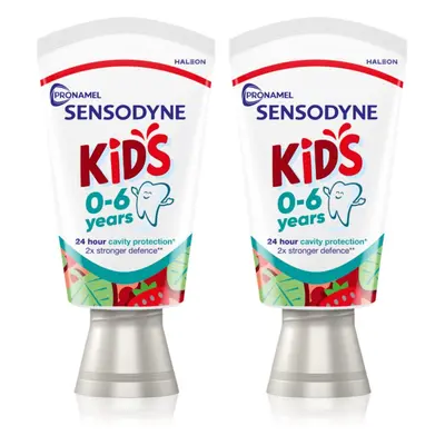 Sensodyne Pronamel Kids fogkrém gyermekeknek 0-6 Years 2x75 ml