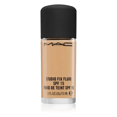 MAC Cosmetics Mini Studio Fix Fluid mattító make-up SPF 15 árnyalat NC35 15 ml