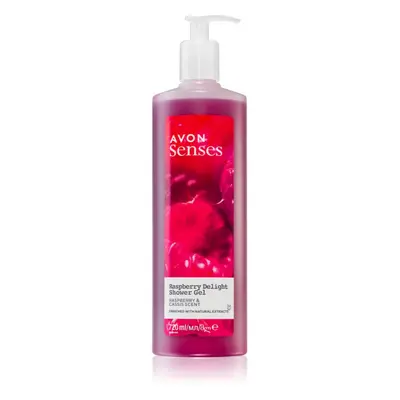 Avon Senses Raspberry Delight ápoló tusoló gél 720 ml