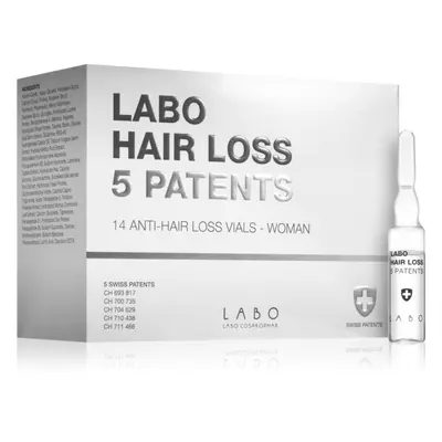 Labo Hair Loss 5 Patents intenzív kúra hajhullás ellen hölgyeknek 14x3,5 ml