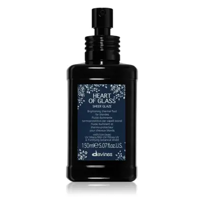 Davines Heart of Glass Sheer Glaze élénkítő ápolás szőke hajra 150 ml