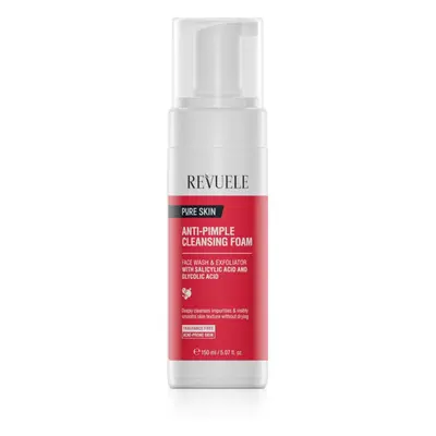 Revuele Pure Skin Anti-Pimple tisztító hab problémás és pattanásos bőrre 150 ml