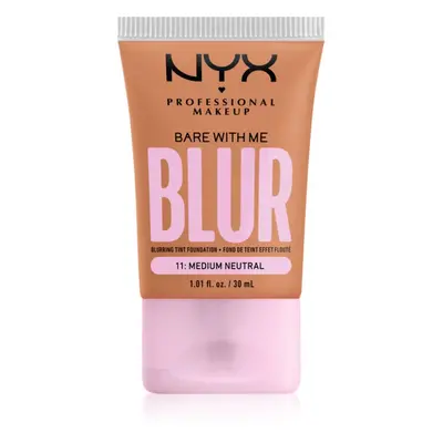 NYX Professional Makeup Bare With Me Blur Tint hidratáló alapozó árnyalat 11 Medium Neutral 30 m