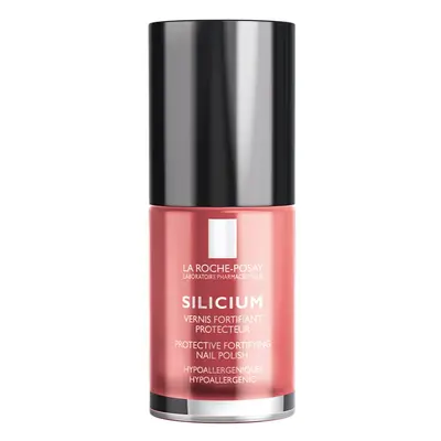 La Roche-Posay Silicium Color Care körömlakk árnyalat 22 Poppy Red 6 ml