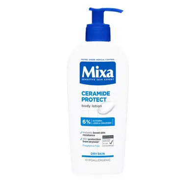 MIXA Ceramide Protect testápoló tej Száraz, nagyon száraz bőrre 400 ml