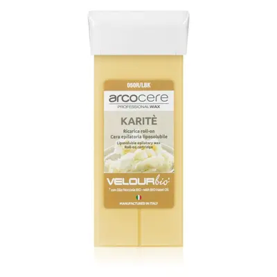 Arcocere Professional Wax Karité gyanta szőrtelenítéshez roll-on utántöltő 100 ml