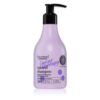 Natura Siberica Hair Evolution Caviar Therapy sampon a meggyengült és sérült hajra 245 ml