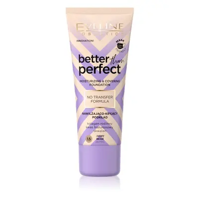 Eveline Cosmetics Better than Perfect fedő hatású alapozó hidratáló hatással árnyalat 1.5 Ivory 