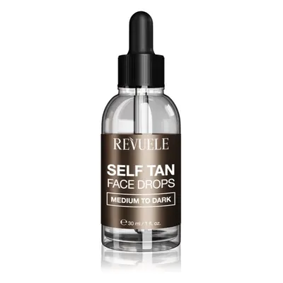 Revuele Paradise Bronze Self Tan Face Drops önbarnító cseppek az arcra árnyalat Medium To Dark 3