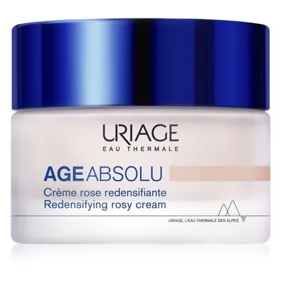 Uriage Age Absolu Redensifying Rosy Cream bőrélénkítő krém a ráncok ellen liftinges hatással hia