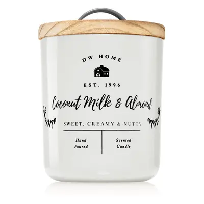 DW Home Farmhouse Coconut Milk & Almond illatgyertya 241 g