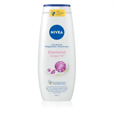 Nivea Diamond & Argan Oil ápoló tusoló gél 500 ml