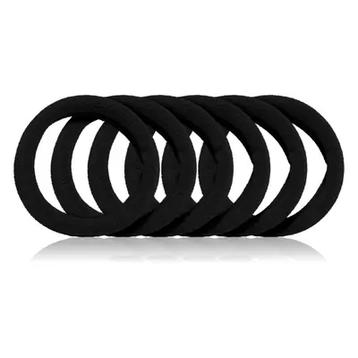 BrushArt Hair Band hajgumik Black 6 db