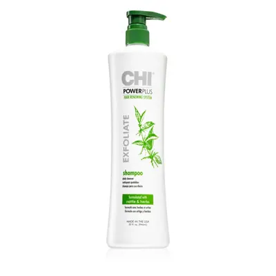 CHI Power Plus Exfoliate mélyen tisztító sampon nyugtató hatással 946 ml