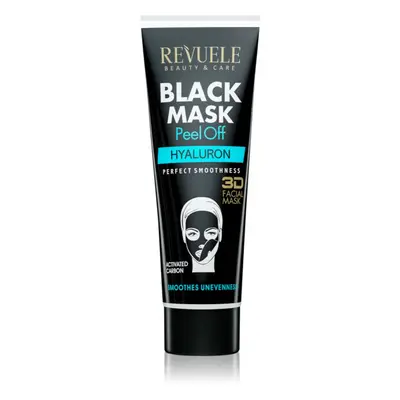 Revuele Black Mask Peel Off Hyaluron tisztító lehúzható maszk aktív szénnel 80 ml