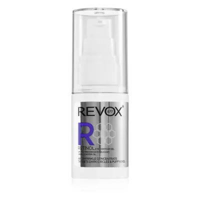 Revox B77 Retinol Eye Contour Gel szemránckrém a duzzanatokra és a sötét karikákra 30 ml