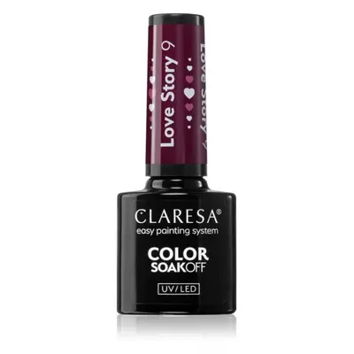 Claresa SoakOff UV/LED Color Love Story géles körömlakk árnyalat 9 5 g