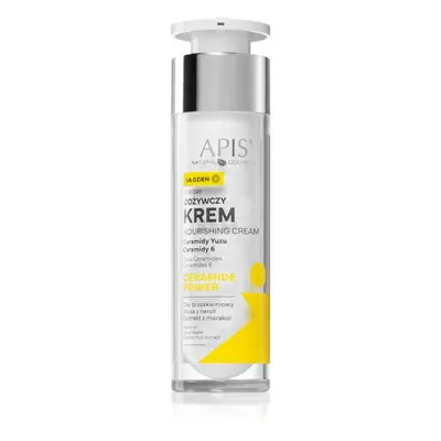 Apis Natural Cosmetics Ceramide Power tápláló nappali krém ceramidokkal 50 ml