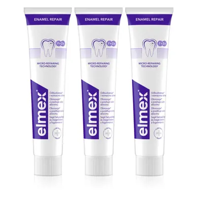 Elmex Repair Enamel Repair fogkrém 3x75 ml