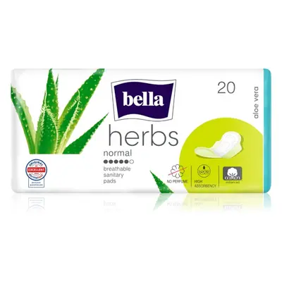 BELLA Herbs Aloe Vera egészségügyi betétek parfümmentes 20 db