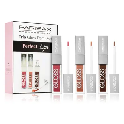 Parisax Perfect Lips Trio ajakfény szett Demi-Mat