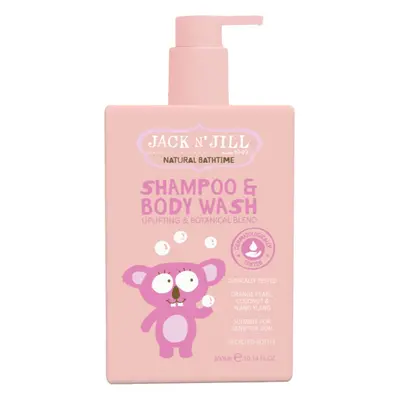 Jack N’ Jill Natural Bathtime Shampoo & Body Wash sampon és tusfürdő gél gyermekeknek 300 ml