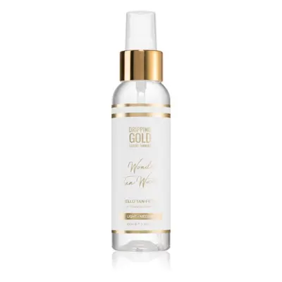 Dripping Gold Wonder Water Hello Tan önbarnító permet az arcra Light - Medium 100 ml