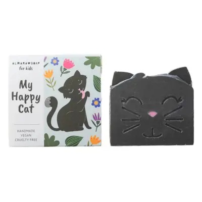 Almara Soap For Kids My Happy Cat kézműves szappan barack illatú gyermekeknek 100 g