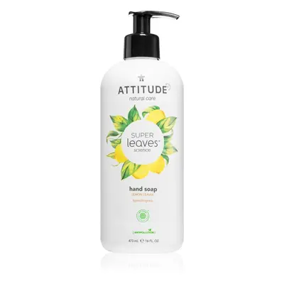 Attitude Super Leaves Lemon Leaves folyékony szappan 473 ml