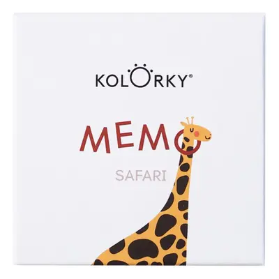 Kolorky Memo Game Safari Memóriajáték 20 db