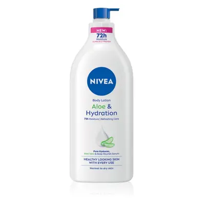 NIVEA Aloe & Hydration hidratáló testápoló tej aloe verával 625 ml