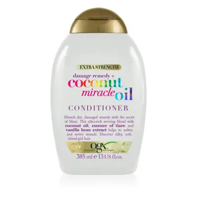 OGX Coconut Miracle Oil erősítő balzsam kókuszolajjal 385 ml