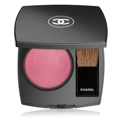 Chanel Joues Contraste Powder Blush púderes arcpír árnyalat 64 Pink Explosion 3,5 g