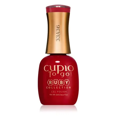 Cupio To Go! Ruby gél körömlakk UV / LED-es lámpákhoz árnyalat Heartless 15 ml