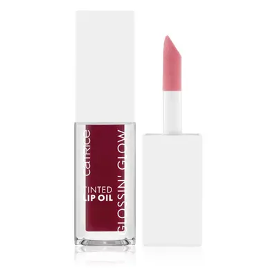 Catrice Glossin' Glow Tinted Lip Oil tonizáló ajakbalzsam hidratáló hatással árnyalat 070 Make A