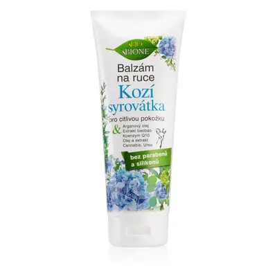 Bione Cosmetics Kozí Syrovátka balzsam a kezekre az érzékeny bőrre 205 ml