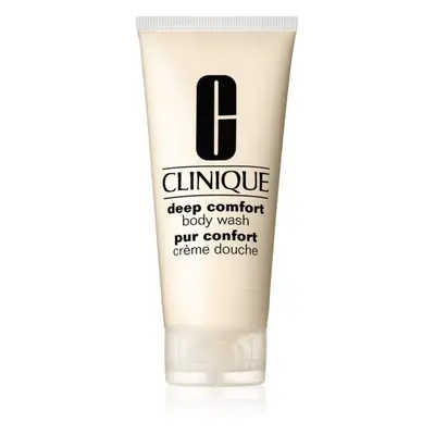 Clinique Deep Comfort™ Body Wash finom tusolókrém minden bőrtípusra 200 ml