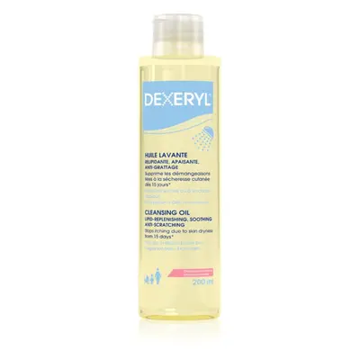 Dexeryl Cleansing oil gyengéden tisztító olaj nagyon száraz, érzékeny és atópiás bőrre 200 ml