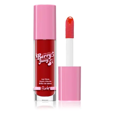 Rude Cosmetics Berry Juicy hidratáló ajakfény árnyalat Coral Kiss 4 g