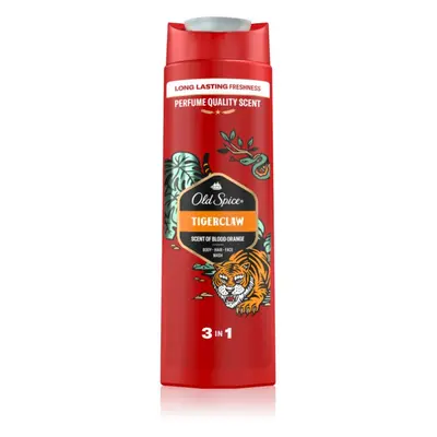 Old Spice Tigerclaw tusfürdő gél arcra, testre és hajra uraknak 400 ml