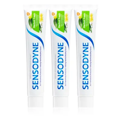 Sensodyne Herbal Fresh Trio fluoridos fogkrém 3x75 ml