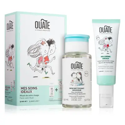 OUATE Face Care Routine Gift Set ajándékszett gyermekeknek 9 + y