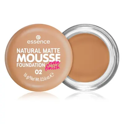 essence NATURAL MATTE MOUSSE hab make-up árnyalat 02 16 g