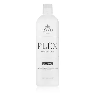 Kallos Plex Shampoo regeneráló sampon sérült, vegyileg kezelt hajra 1000 ml