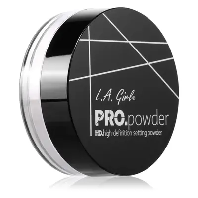 L.A. Girl Cosmetics PRO. Powder HD Átlátszó rögzítő por árnyalat Translucent 5 g